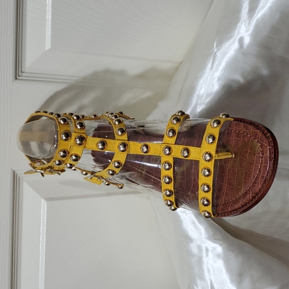 SAM EDELMAN EAVAN YELLOW SZ 10 - Picture 3 of 4